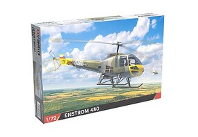 Eduard-Models 1/72 Eduard Enstrom 480 Helicopter Hybrid Kit Plastic Model Kit