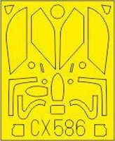 Eduard-Models 1/72 Eduard Mask MiG21PF for EDU