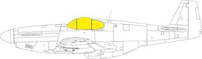 Eduard-Models 1/48 Eduard P-51B/C Malcolm Hood canopy Tface