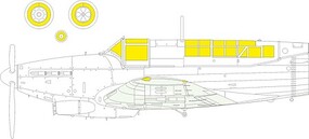 Eduard-Models Fulmar Mk II paint mask for Trumpeter