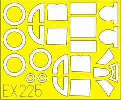 Eduard-Models 1/48 Eduard Mask Lavochkin La-5FN for Zvezda