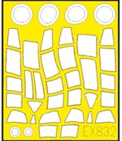 Eduard-Models P35 TFace paint mask for Dora Wings