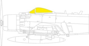 Eduard-Models 1/48 Eduard A-1J Skyraider Masking Sheet for Tamiya