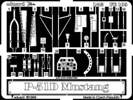 Eduard-Models 1/48 Eduard P-51D Mustang Photo Etch