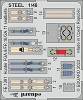 Eduard-Models 1/48 Eduard Hunter FGA.9/FR.10/GA.11 seatbelts STEEL