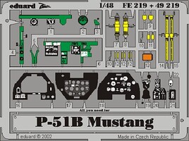 Eduard-Models 1/48 Eduard P-51B Photo Etch for Tamiya