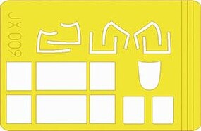 Eduard-Models 1/32 Eduard F4F Wildcat Masking Sheet