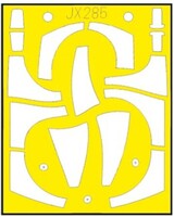 Eduard-Models 1/32 Mask Aircraft- Tornado ECR for ITA