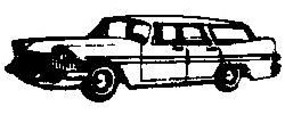 IKO Automobile Plymouth Suburban HO Scale Model Railroad Vehicle #2043