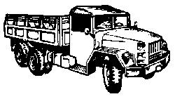 EKO US World War II Truck GMC Personnel Carrier HO Scale Model Railroad Vehicle #2056