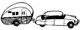 EKO Citroen DS-19 w/Trailer