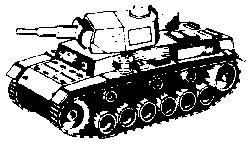 EKO Germany World War II Panzer III Tank HO Scale Model Railroad Vehicle #4039