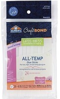 Elmers 4'' All-Temp Mini Hot Glue Sticks (50/pk)