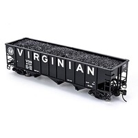 English HO Coal Load Walthers Mailine 40 ft 70T Hopper