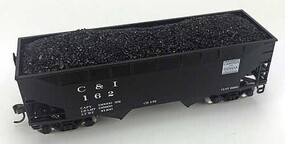 English HO Coal Load Athearn 2 Bay Hopper