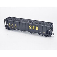 English HO Coal Load for Tangent 3350cf Quad Coal Hopper 2pk