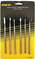 Enkay 6pc Assorted Stainless Steel Wax/Putty Carving Set (Cd)