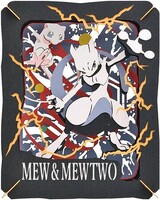  Mew & Mewtwo Pokemon Paper Theater