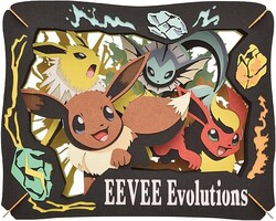  Eevee Evolutions Pokemon Paper Theater