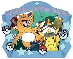 Capt Pikachu & Charizard Paper Theater