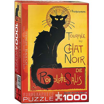 EuroGraphics Tournee Du Chat Noir/Theophile Alexandre 1000 Jigsaw Puzzle 600-1000 Piece #6000-1399