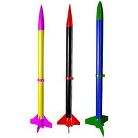 Estes Orbis 3D Model Rocket Kits (12) Educator pack Skill Level 1 #1706