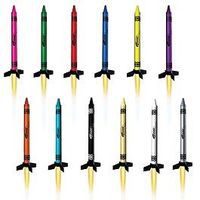 Estes Crayon Rocket Kits (12) - Model Rocket Bulk Pack