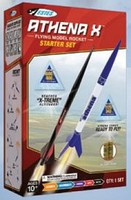 Estes Athena X Model Rocket Starter Set Skill Level Beginner #5304