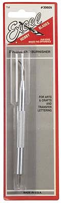 Excel Double Ended Burnisher Stylus with Spoon and Ball Tip Hobby and Plastic Model Hand Tool #30609