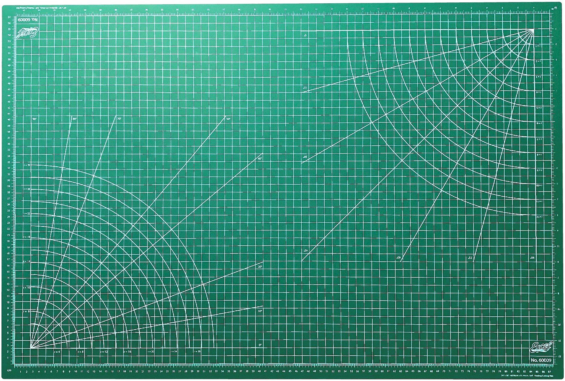 Excel 24 x 36 Green Self-Healing Cutting Mat