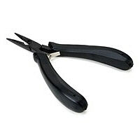 Excel Serrated Long Nose Pliers with Side Cutter Hobby and Plastic Model Plier #70051