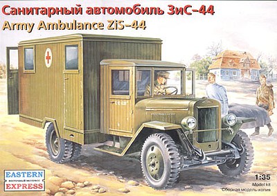 Eastern-Express ZIS44 Russian Military Ambulance Plastic Model Military Vehicle Kit 1/35 Scale #35152