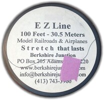 EZ-Line E-Z Line Heavy black 100Ft.