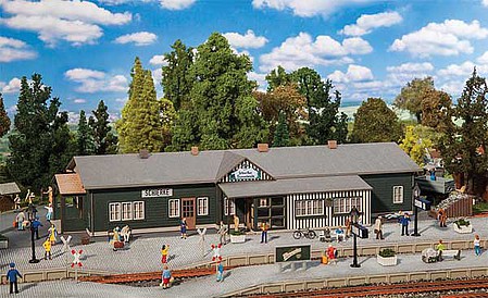 Faller Schierke Station HO Scale Model Railroad Building Kit #110136