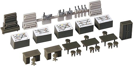 Faller Signal Tower Interior Equipment Kit HO Scale Model Railroad Building Accessory #120118