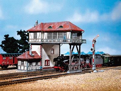 Faller Overhead Signal Tower Kit HO Scale Model Railroad Building #120125