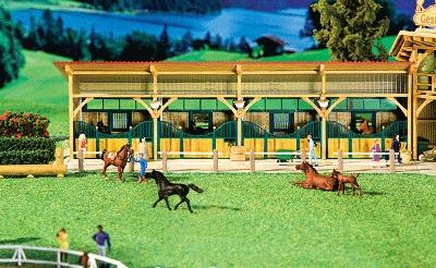 Faller Roofed Stable Kit HO Scale Model Building #130541