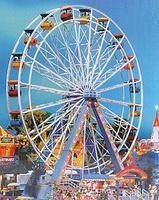 Faller Ferris Wheel HO Scale Model Railroad Building #140312