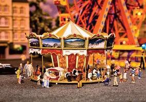 Faller Children's Merry Go Round Kit HO Scale Model Railroad Building #140316