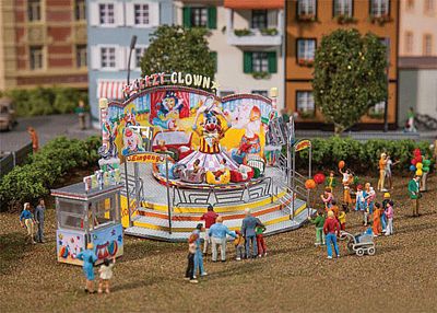 Faller Fahrgeschaft Crazy Clown Carnival Ride (Motorized Kit) HO Scale Model Building #140424