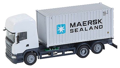 Faller Scania R 13 TL Container Truck w/Load HO Scale Model Railroad Vehicle #161598