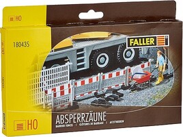 Faller Construction Barricade High Fence/Low Fence