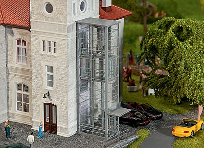 Faller Modern Elevators Kit HO Scale Model Railroad Building Accessory #180609