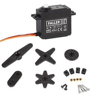 Faller Large Servo Motor w/ Plastic Cranks Model Railroad Electrical Accessory #180727