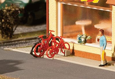 Faller Bicycles Kit HO Scale Model Railroad Building Accessory #180901