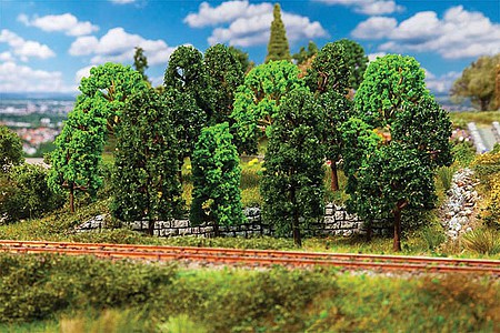 Faller Assorted Deciduous Trees (15) Model Railroad Tree #181524