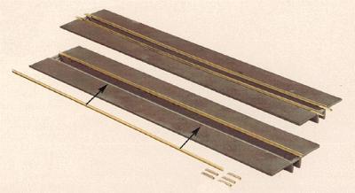 Faller Inspection Pit w/2 Rails (Weathered Kit) N Scale Model Railroad Accessory #222147