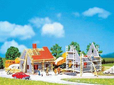 Faller Homes Under Construction N Scale Model Railroad Building #232223