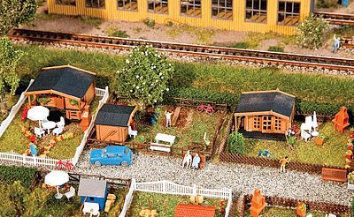 Faller Allotment Garden Set #1 Kit N Scale Model Railroad Accessory #272550