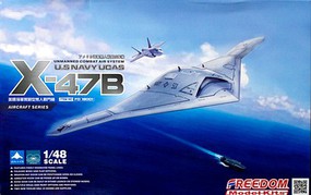 Freedom X47B UCAV (UCAS) USN Modern Aircraft Plastic Model Airplane Kit 1/48 Scale #18001